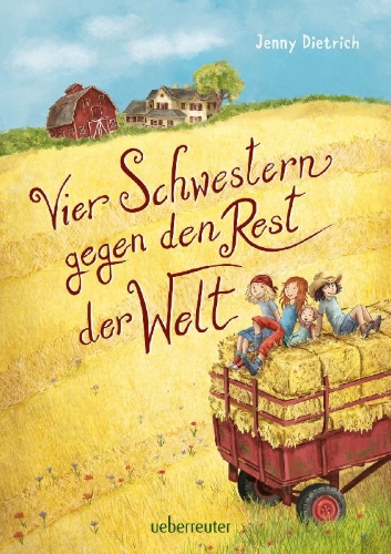 Buchcover und Innenansicht für das Buch: Vier Schwestern gegen den Rest der Welt