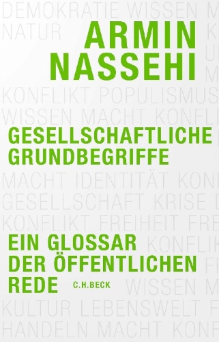 Buchcover und Innenansicht für das Buch: Gesellschaftliche Grundbegriffe