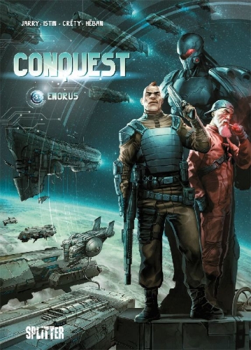 Buchcover und Innenansicht für das Buch: Conquest. Band 5