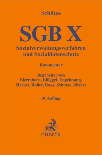 Buchcover und Innenansicht für das Buch: SGB X