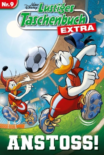 Buchcover und Innenansicht für das Buch: Lustiges Taschenbuch Extra - Fußball 09