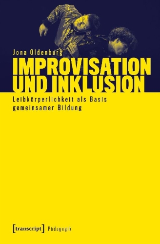 Buchcover und Innenansicht für das Buch: Improvisation und Inklusion