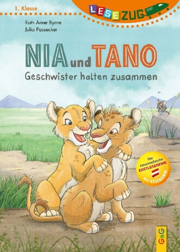 Buchcover und Innenansicht für das Buch: LESEZUG/1. Klasse: Nia und Tano - Geschwister halten zusammen!