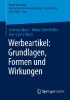 Buchcover und Innenansicht für das Buch: Werbeartikel: Grundlagen, Formen und Wirkungen