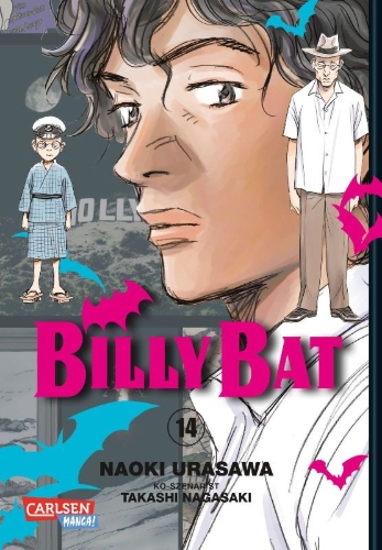 Buchcover und Innenansicht für das Buch: Billy Bat