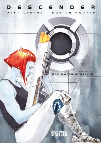 Buchcover und Innenansicht für das Buch: Descender