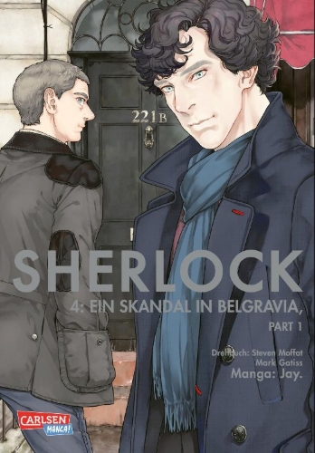Buchcover und Innenansicht für das Buch: Sherlock