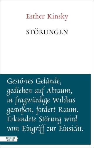 Buchcover und Innenansicht für das Buch: Störungen