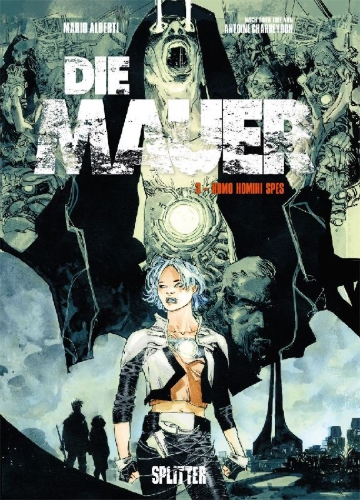 Buchcover und Innenansicht für das Buch: Die Mauer. Band 3