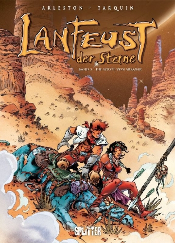 Buchcover und Innenansicht für das Buch: Lanfeust des Étoiles