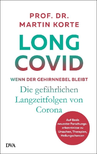 Buchcover und Innenansicht für das Buch: Long Covid - wenn der Gehirnnebel bleibt