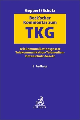 Buchcover und Innenansicht für das Buch: Beck'scher Kommentar zum TKG