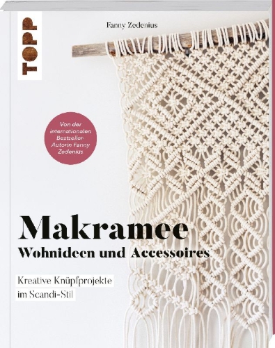 Buchcover und Innenansicht für das Buch: Macrame: The Craft of Creative Knotting