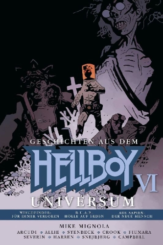 Buchcover und Innenansicht für das Buch: Geschichten aus dem Hellboy-Universum 6