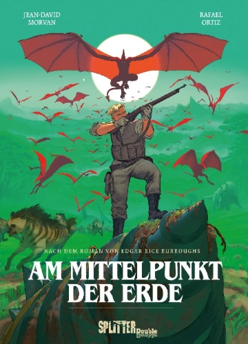 Buchcover und Innenansicht für das Buch: Au coeur de la terre
