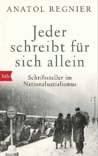 Buchcover und Innenansicht für das Buch: Jeder schreibt für sich allein
