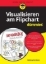 Buchcover und Innenansicht für das Buch: Visualisieren am Flipchart für Dummies