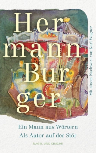 Buchcover und Innenansicht für das Buch: Ein Mann aus Wörtern. Als Autor auf der Stör