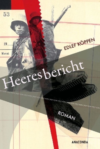Buchcover und Innenansicht für das Buch: Heeresbericht. Roman