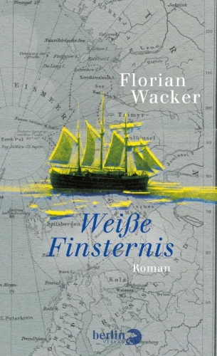 Buchcover und Innenansicht für das Buch: Weiße Finsternis