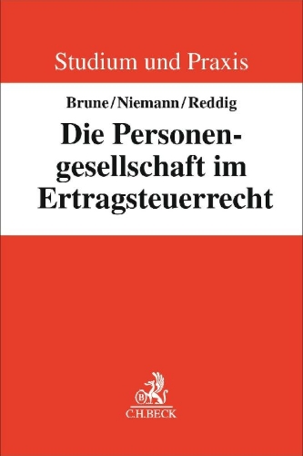 Buchcover und Innenansicht für das Buch: Die Personengesellschaft im Ertragsteuerrecht