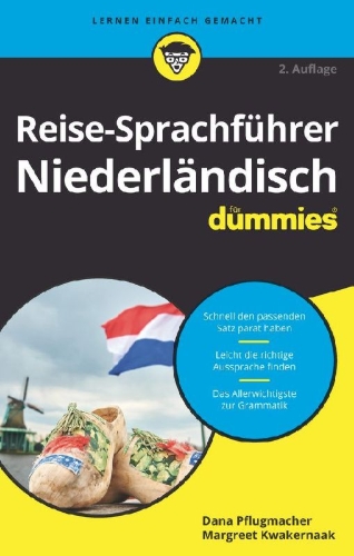 Buchcover und Innenansicht für das Buch: Reise-Sprachführer Niederländisch für Dummies