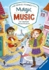 Buchcover und Innenansicht für das Buch: Magic Music, Band 1 - Der rätselhafte Rückwärtszauber