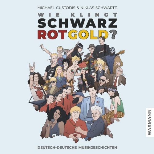 Buchcover und Innenansicht für das Buch: Wie klingt Schwarz-Rot-Gold?