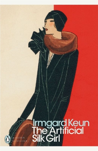 Buchcover und Innenansicht für das Buch: Das kunstseidene Mädchen