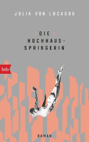 Buchcover und Innenansicht für das Buch: Die Hochhausspringerin