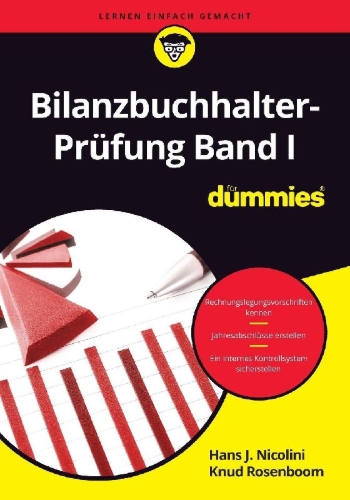 Buchcover und Innenansicht für das Buch: Bilanzbuchhalter-Prüfung Band I für Dummies