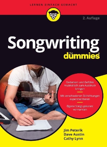 Buchcover und Innenansicht für das Buch: Songwriting für Dummies