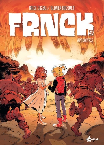 Buchcover und Innenansicht für das Buch: FRNCK 9