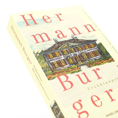 Buchcover und Innenansicht für das Buch: Blankenburg. Unglaubliche Geschichten und andere späte Prosa. Der Schuss auf die Kanzel