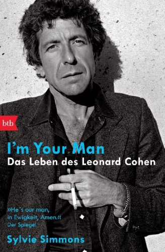 Buchcover und Innenansicht für das Buch: I'm your man. Leonard Cohen - the Biography