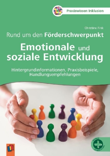 Buchcover und Innenansicht für das Buch: Rund um den Förderschwerpunkt Emotionale und soziale Entwicklung