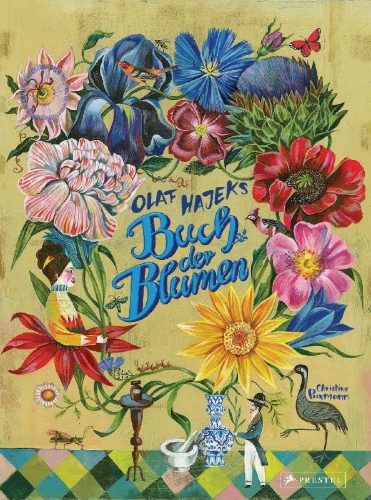 Buchcover und Innenansicht für das Buch: Olaf Hajeks Buch der Blumen