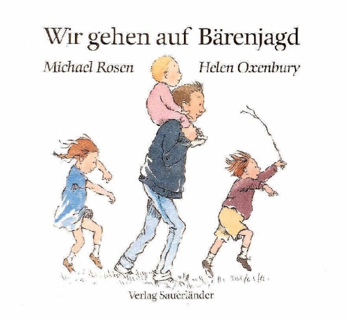 Buchcover und Innenansicht für das Buch: Wir gehen auf Bärenjagd
