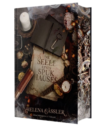 Buchcover und Innenansicht für das Buch: Die Seele eines Spukhauses