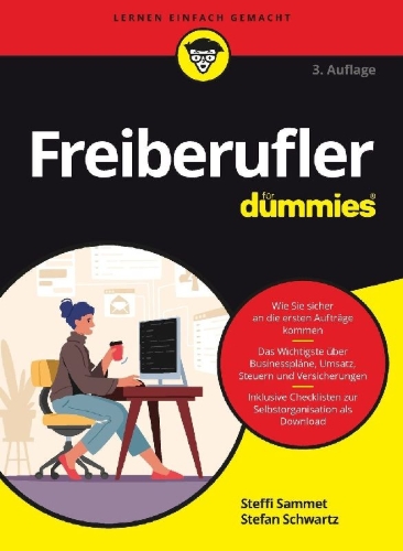 Buchcover und Innenansicht für das Buch: Freiberufler für Dummies