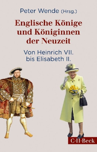 Buchcover und Innenansicht für das Buch: Englische Könige und Königinnen der Neuzeit