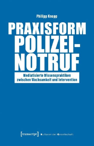 Buchcover und Innenansicht für das Buch: Praxisform Polizeinotruf