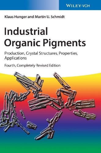 Buchcover und Innenansicht für das Buch: Industrial Organic Pigments