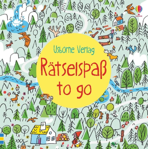 Buchcover und Innenansicht für das Buch: Rätselspaß to go