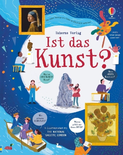 Buchcover und Innenansicht für das Buch: Ist das Kunst?
