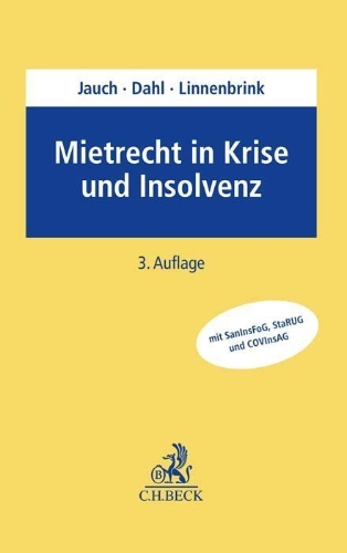 Buchcover und Innenansicht für das Buch: Mietrecht in Krise und Insolvenz