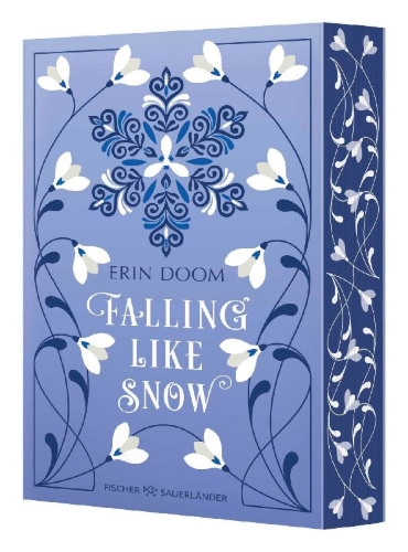 Buchcover und Innenansicht für das Buch: Nel modo in cui cade la neve
