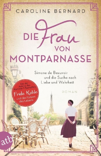 Buchcover und Innenansicht für das Buch: Die Frau von Montparnasse