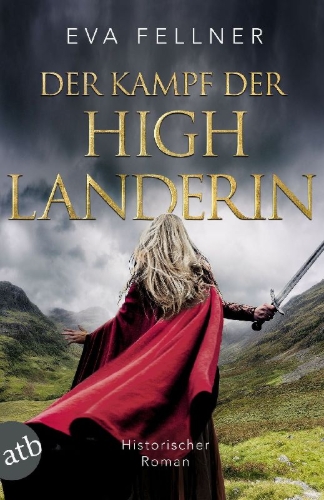 Buchcover und Innenansicht für das Buch: Der Kampf der Highlanderin