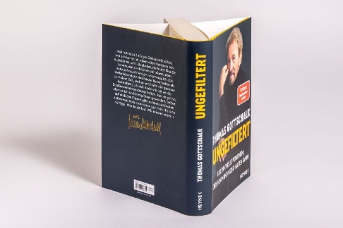 Buchcover und Innenansicht für das Buch: Ungefiltert